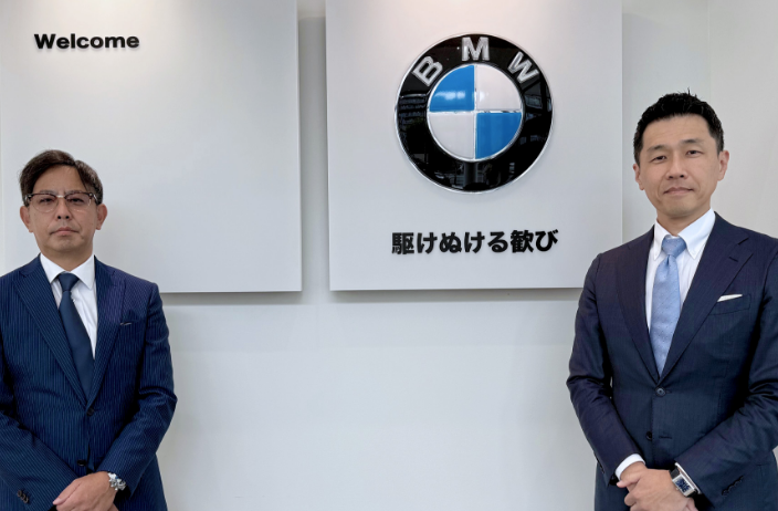 BMW新車営業責任者 外立様